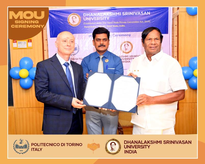 The signing of the MoU between the two Universities