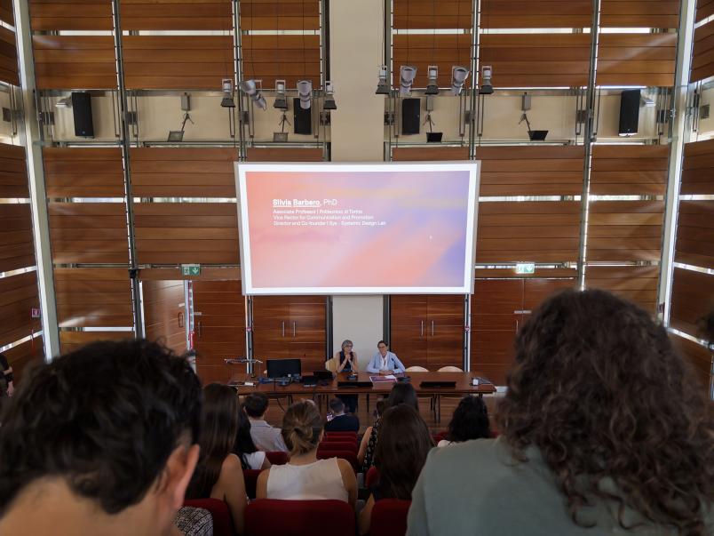 L'intervento della professoressa Silvia Barbero
