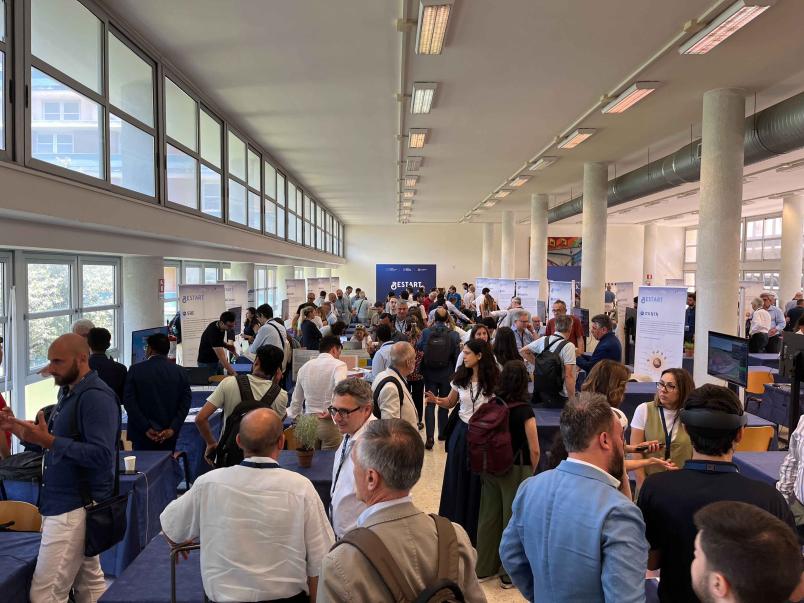 Una foto del momento di networking