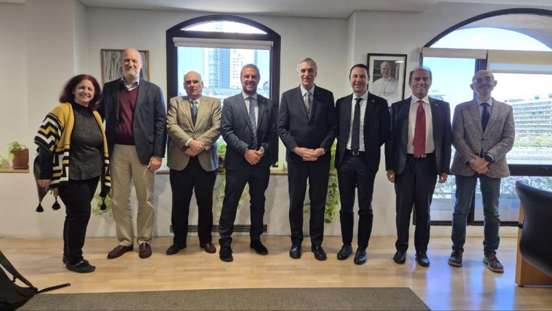 La delegazione del Politecnico in Argentina