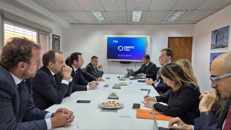 Meeting all'Istituto Tecnologico di Buenos Aires (ITBA)
