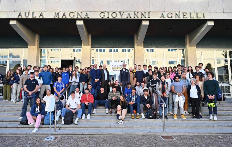 Atleti e atlete del Politecnico di Torino
