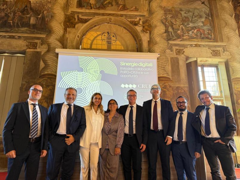 Foto del gruppo di lavoro che ha preparato l'evento