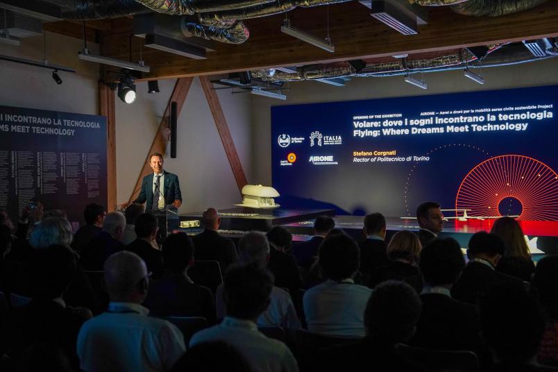 L'opening dell'esposizione PoliTo