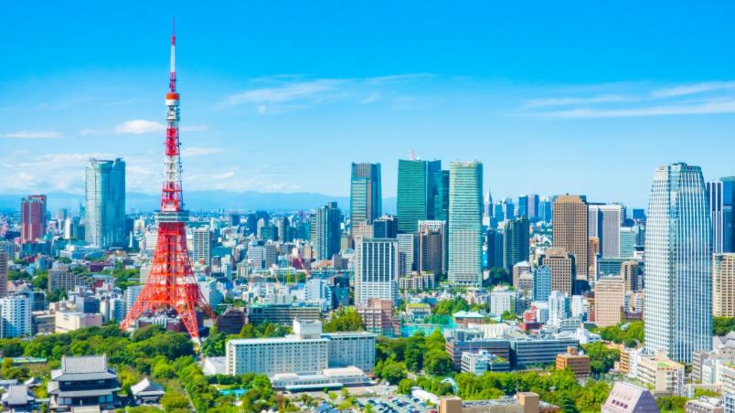 Tokyo skyline