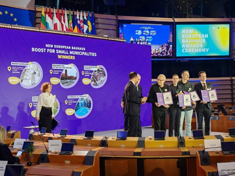 Foto della premiazione