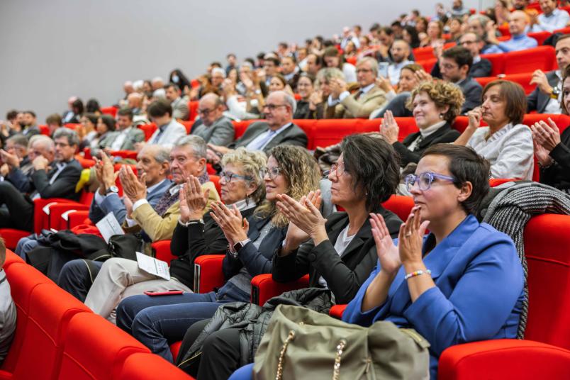 Foto del pubblico in sala