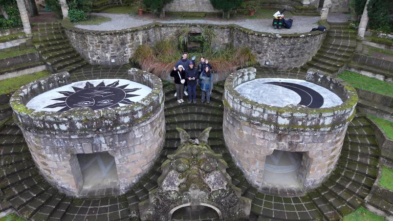 Foto del team al lavoro