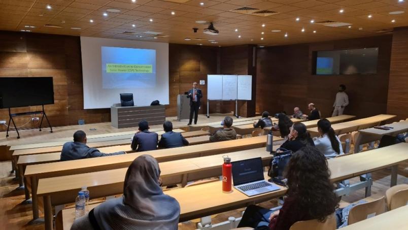 Il Prof. Roberto Zanino, Responsabile scientifico di progetto, presso la UIR