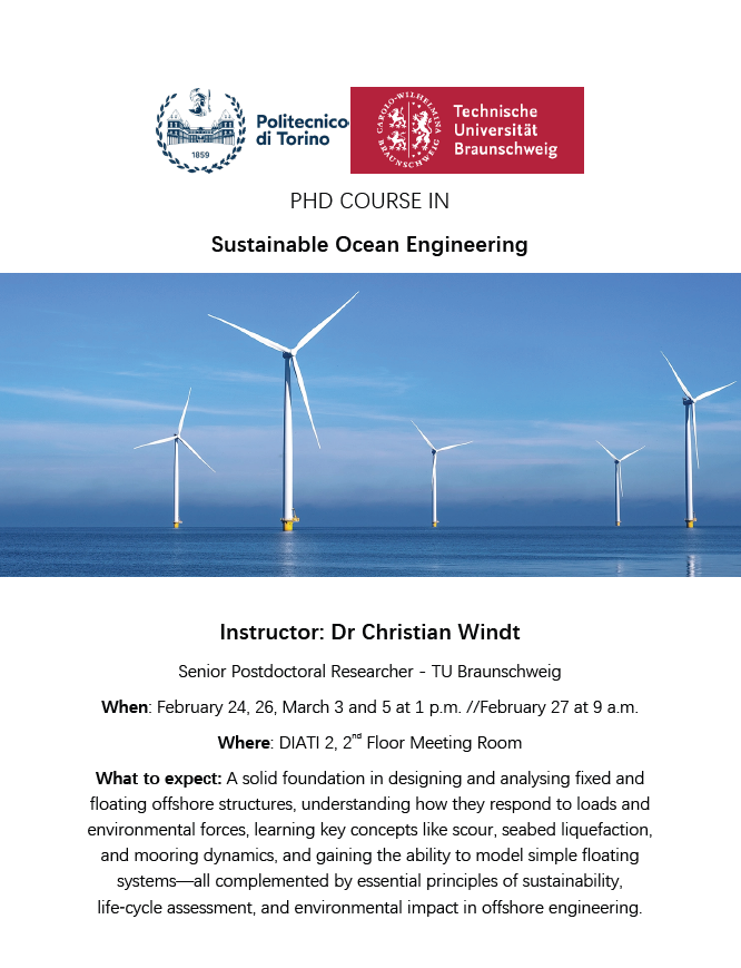 Sustainable Ocean Engineering