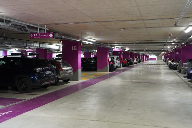 Il nuovo parcheggio 