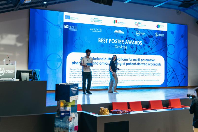 La consegna dei Best Poster Awards ha premiato i progetti di ricerca più innovativi presentati durante la conferenza