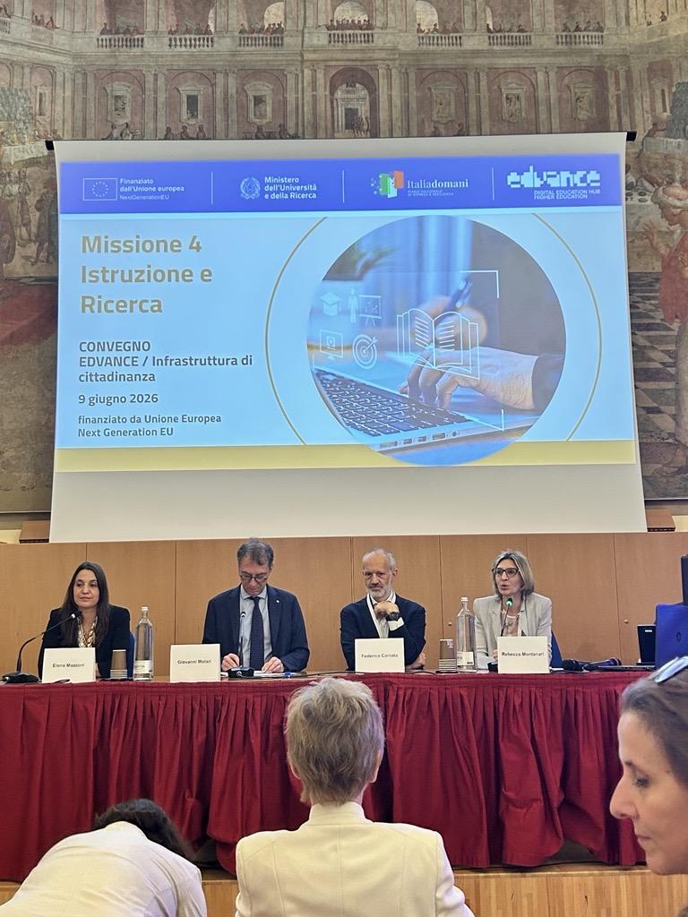 La sessione plenaria dell’evento “Edvance – Infrastruttura di cittadinanza”,
