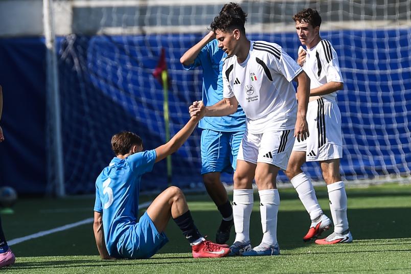 EUG2026 _ Football _ MEN _ Semi Finals _ 13th - 16th place SF1 • University of Salerno ITA - Turin Polytechnic ITA -32.jpg