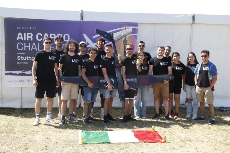 Il team Icarus PoliTO con Aetos all’Air Cargo Challenge 2026 di Stoccarda