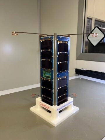 Il satellite quasi completato