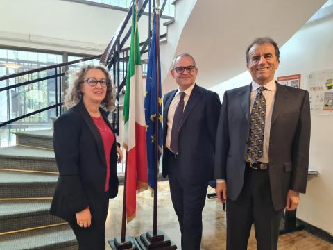 Visita del prof. Zanino