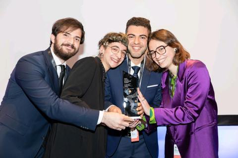 Il team con il premio