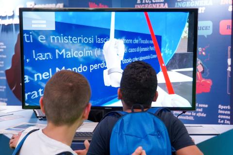Nella realtà virtuale