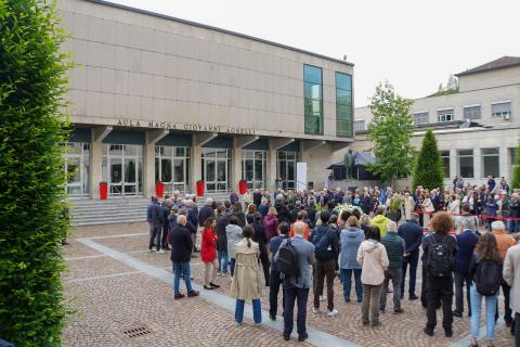Tanta gente per il saluto al professor Zich