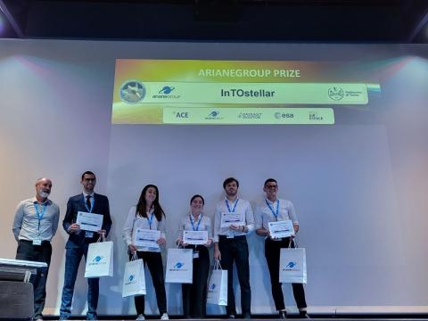 Il team InTOstellar vince l'”ArianeGroup Prize” 