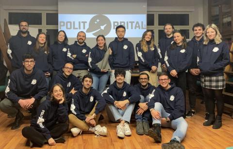 Il team PoliTOrbital al completo