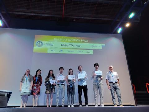 Il team SpaceTOurists vince il "Dassault Aviation Prize"