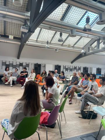 Tanti partecipanti alla Sala Agorà di I3P