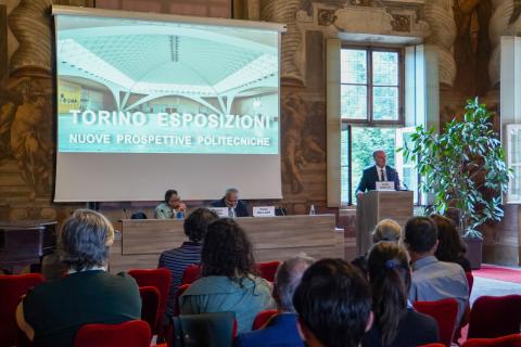 La presentazione al Salone d'Onore del Castello del Valentino