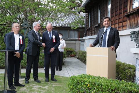 Il professor Bonino presenta il Japan Hub