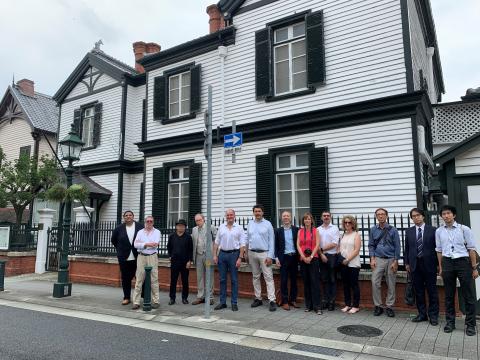 La visita alla città di Kobe