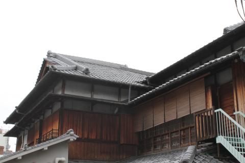 Un edificio tradizionale a Kobe