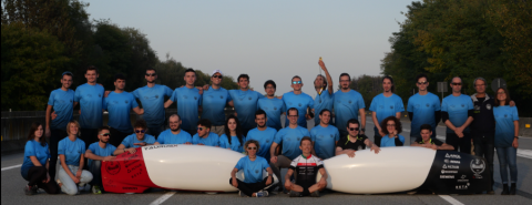 Foto di gruppo con prototipi
