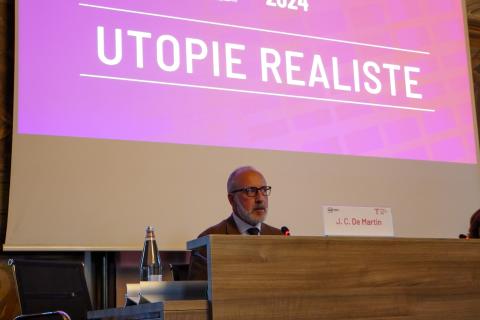 Juan Carlos De Martin svela il titolo della quarta edizione di Biennale Tecnologia