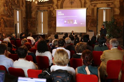 Il Salone d'Onore gremito per l'evento