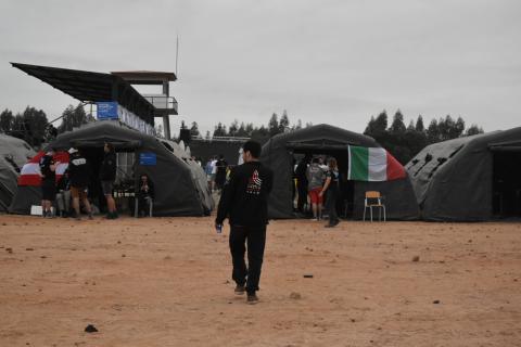 Nella base militare