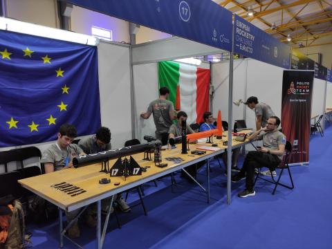 Il Paddock del PoliTO Rocket Team