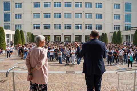 Guido Saracco e Anita Tabacco