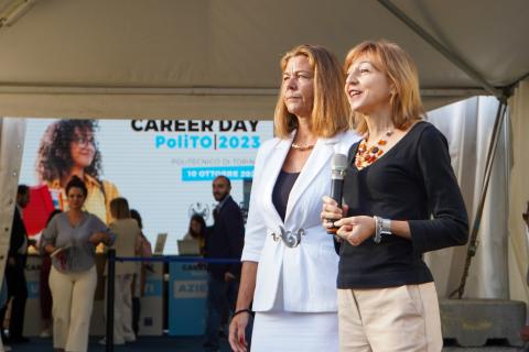 Giuliana Mattiazzo e Carla Chiasserini