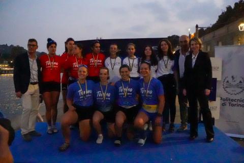 L'equipaggio femminile POLITO al primo posto