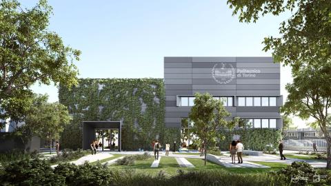 Rendering of external spaces