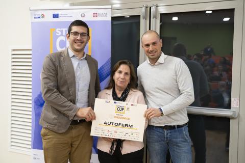 Autoferm con il premio Cuneo