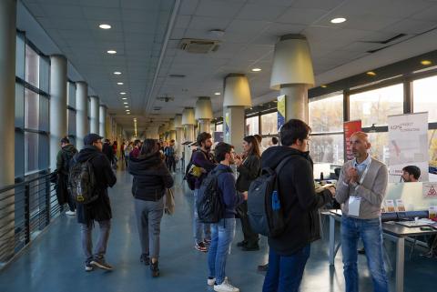 Gli stand delle aziende 