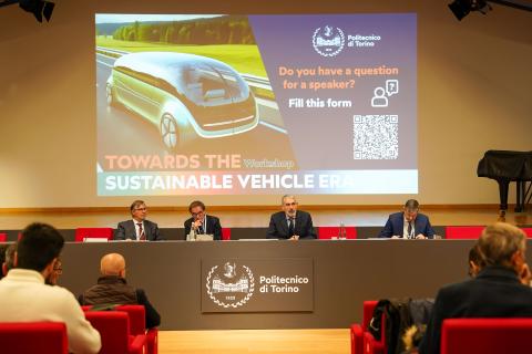 L'apertura dell'evento in Aula Magna