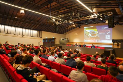 L'apertura dell'evento in Aula Magna