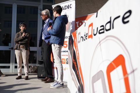 Il corner della radio di Ateneo Onde Quadre