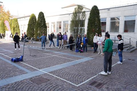 Il tennis è di casa a Torino e al Politecnico