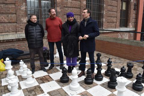 Il taglio del nastro