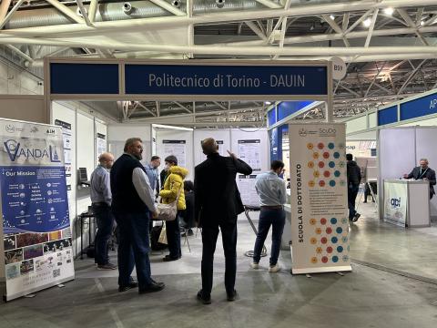 Stand dei dottorandi del DAUIN