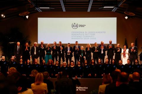 La squadra di governo al completo